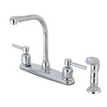 Concord FB751DLSP 8-Inch Centerset Kitchen Faucet with Sprayer FB751DLSP